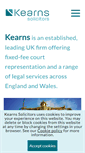 Mobile Screenshot of kearns.co.uk